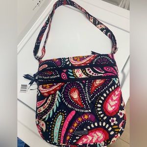 Vera Bradley Trio Zip Hipster Painted Paisley